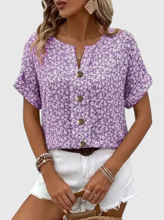 Floral Cotton Summer Blouse for Every Occasion