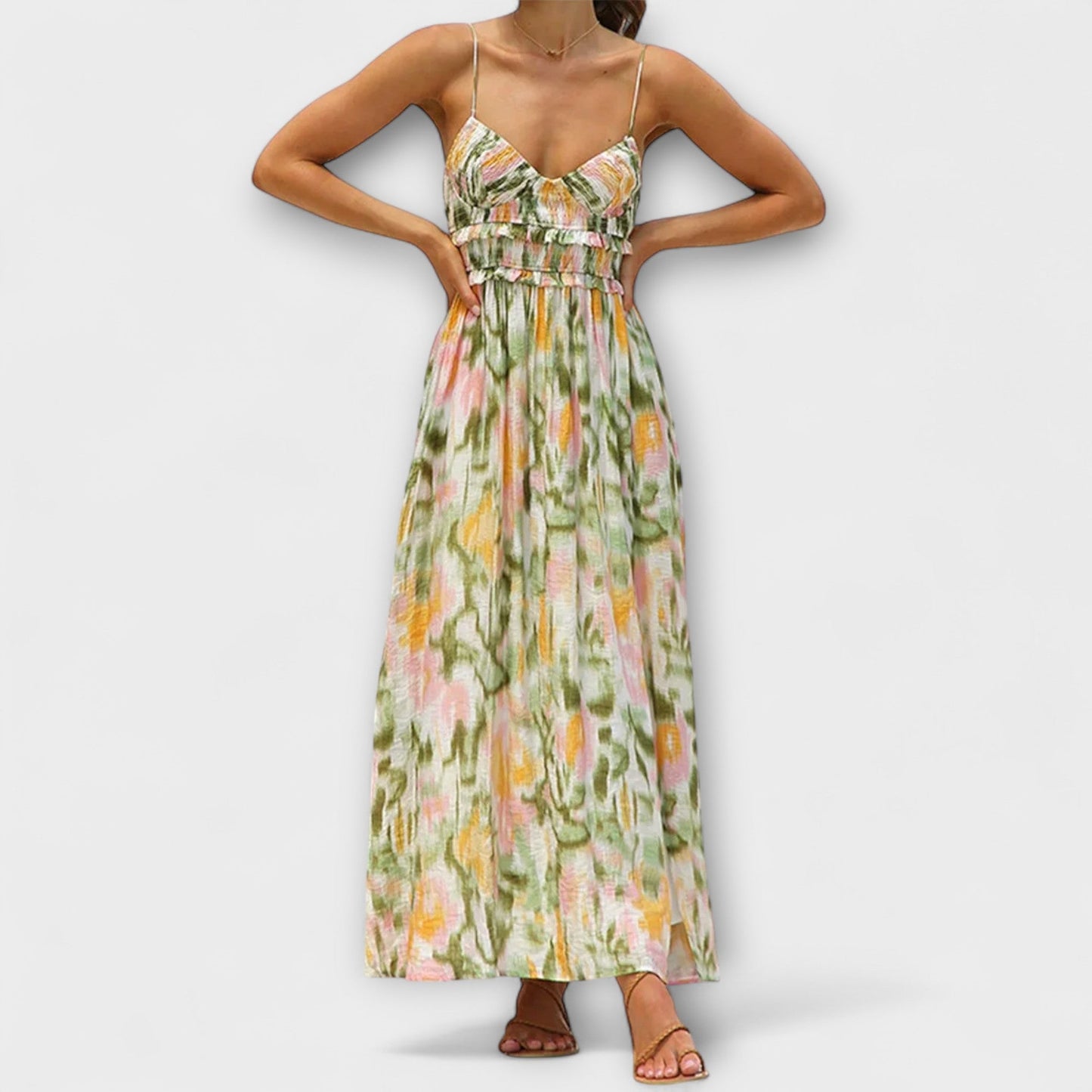 Annalise - Chic Printed Dress for Any Occasion