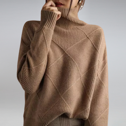 Linda - Cozy Turtleneck Knitwear for All Occasions