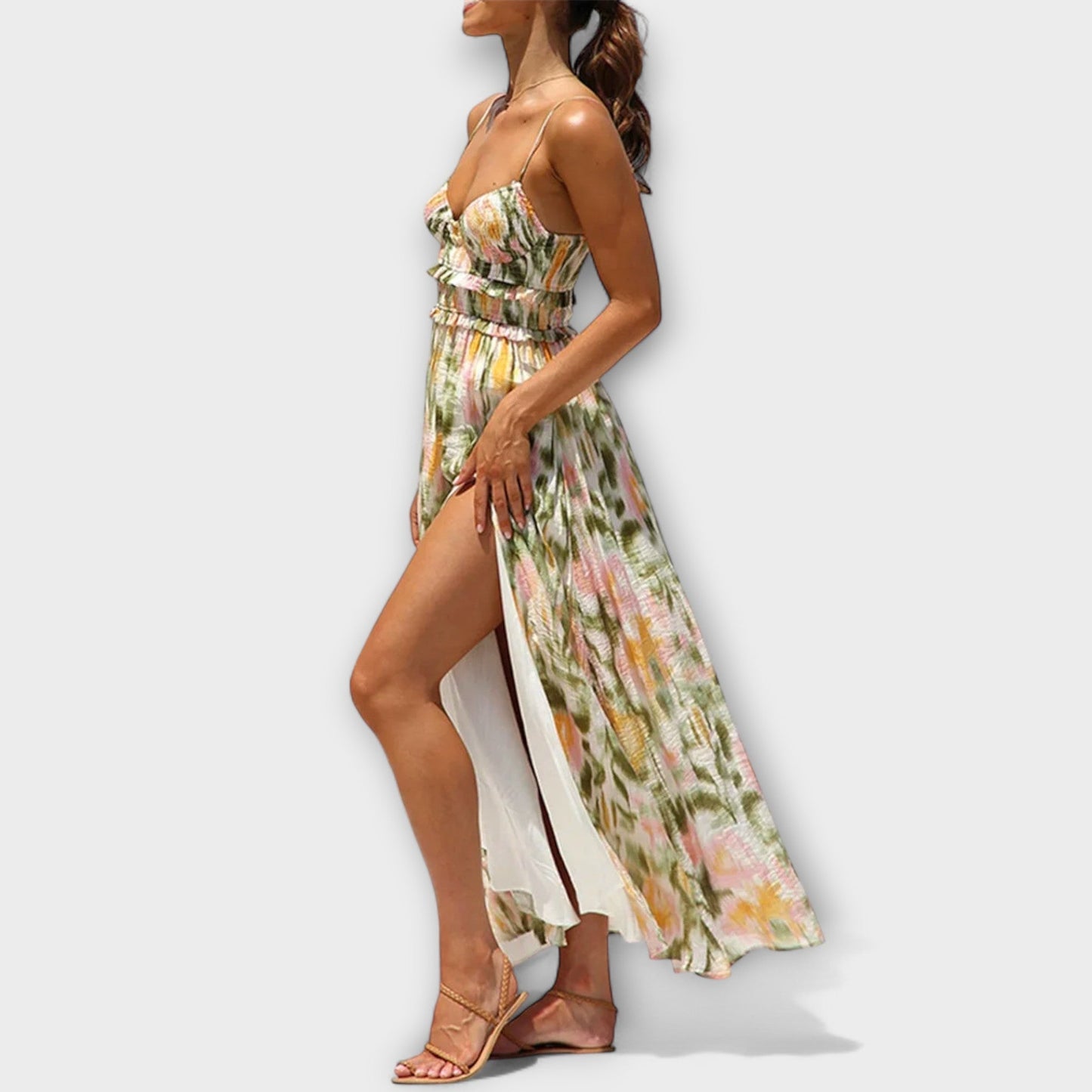 Annalise - Chic Printed Dress for Any Occasion