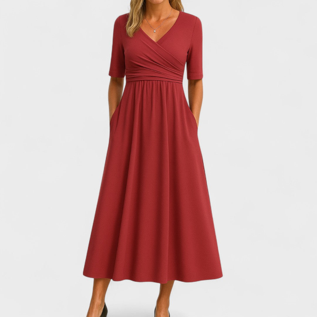 Phoebe | Chic Midi Dress for Any Occasion