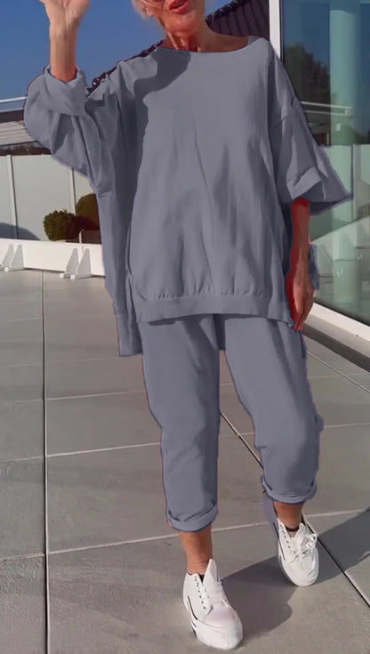 Ida | Chic Cotton Lounge Ensemble for Everyday Wear