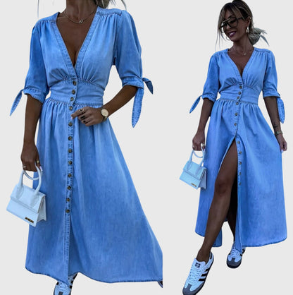 Sophia™ | Chic Denim Dress for Every Occasion