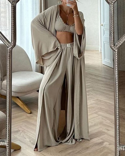 Iana | Stylish Knit Cardigan Set for Everyday Wear