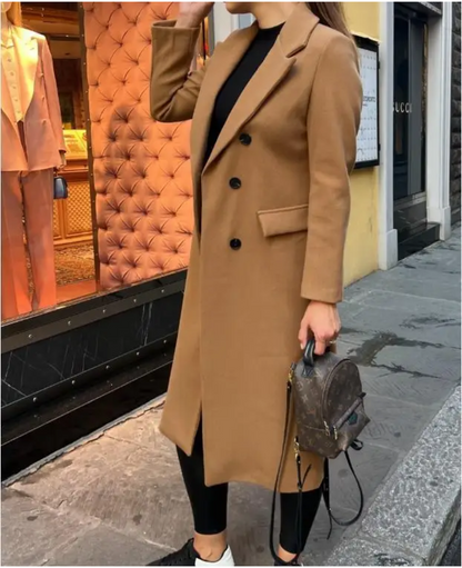 Sophisticated Fitted Trench Coat for All Occasions