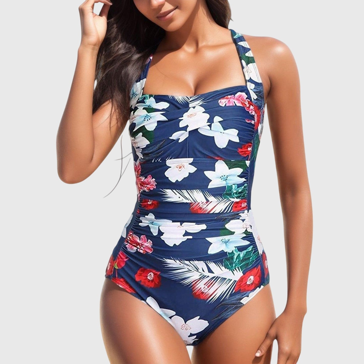 Chic One-Piece Swimsuit for Beach & Pool
