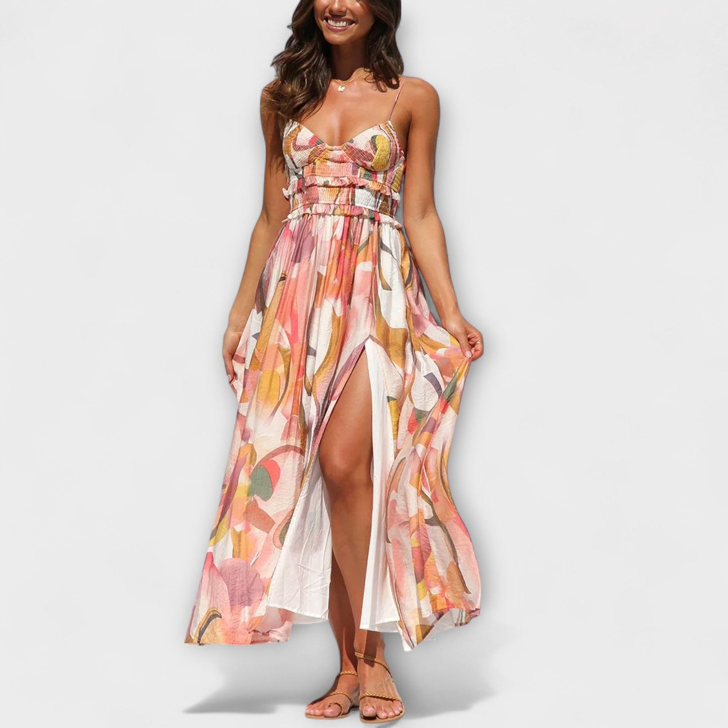 Annalise - Chic Printed Dress for Any Occasion