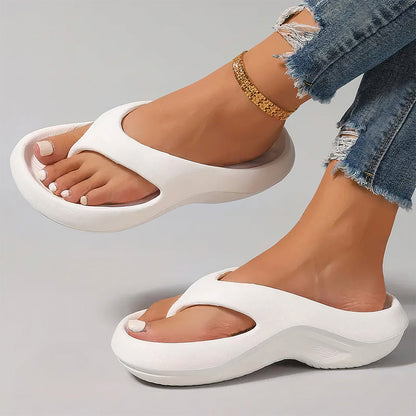 Chic Platform Flip Flops for Summer Outings