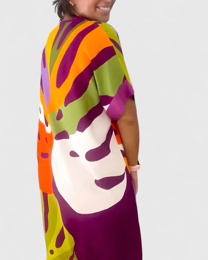 Cymarie | Chic Fabric Dress for Any Occasion