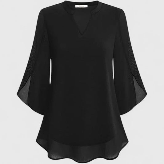 Chic Blouse for Office and Evening Wear