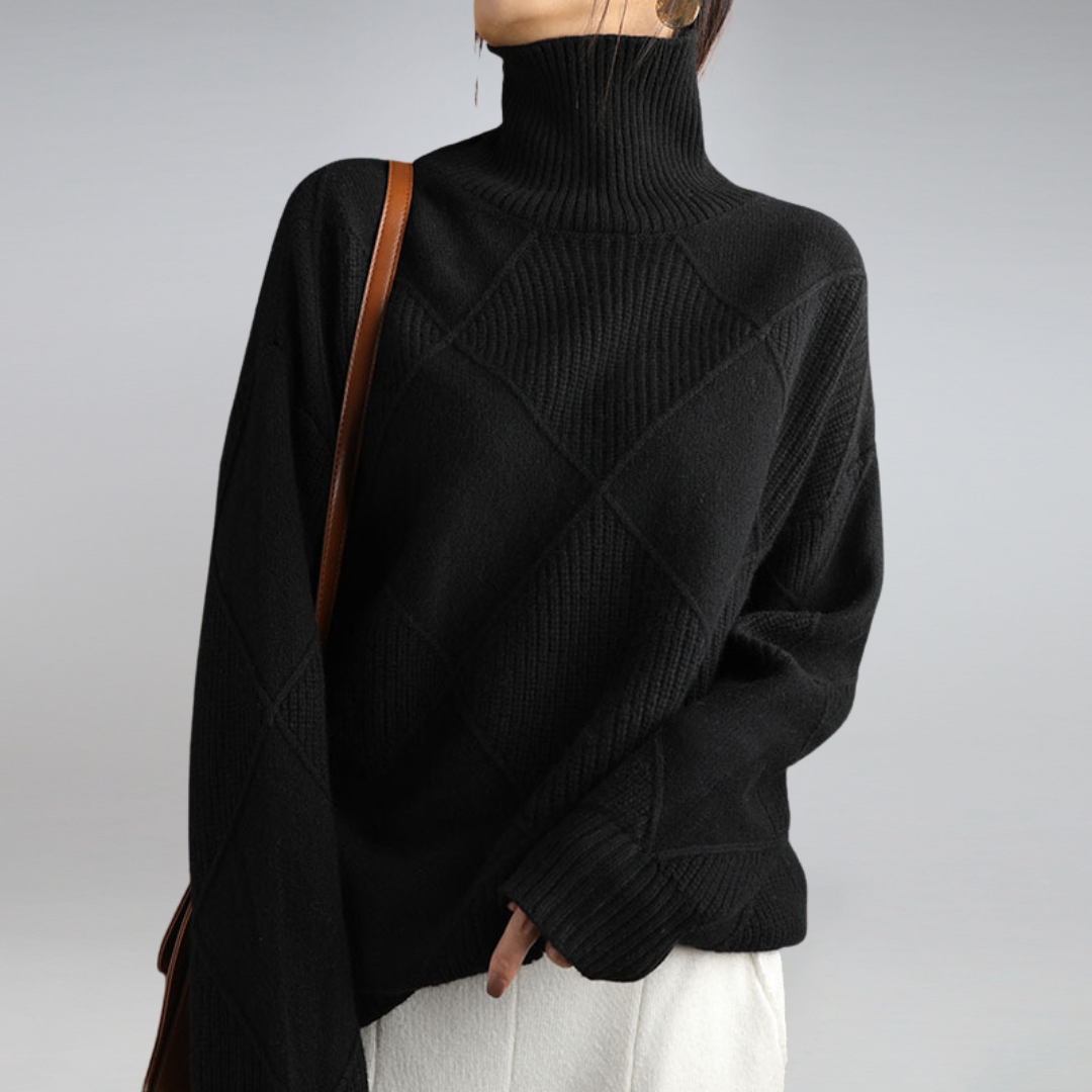Linda - Cozy Turtleneck Knitwear for All Occasions