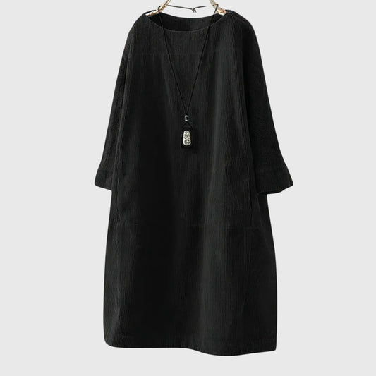 Chic Corduroy Midi Dress for Every Occasion