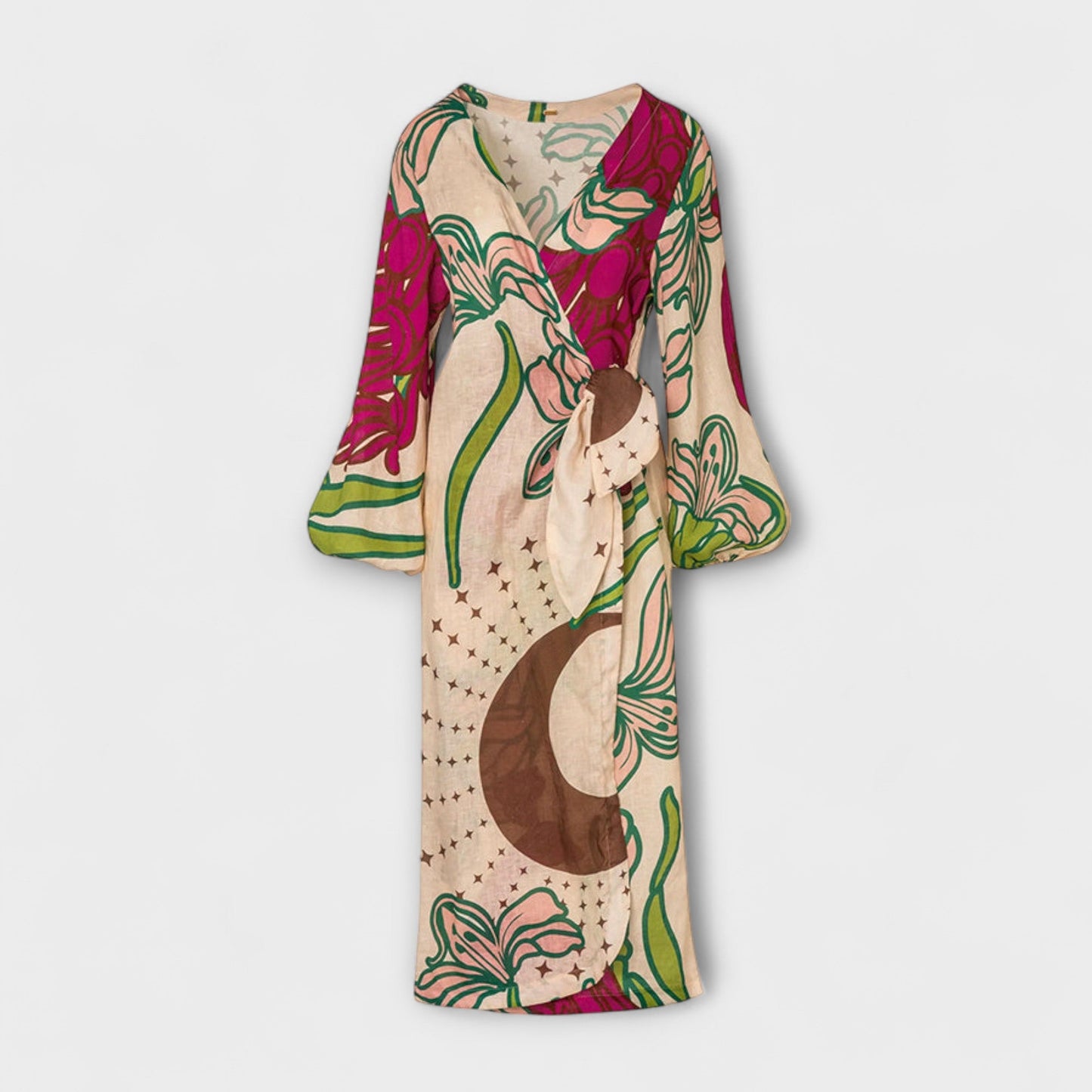 Tracey - Stylish Tie Maxi Dress for Any Occasion