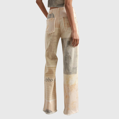 Alma - Stylish Wide-Leg Denim for Any Occasion