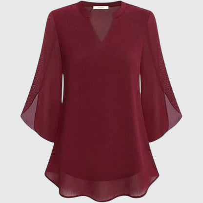 Chic Blouse for Office and Evening Wear