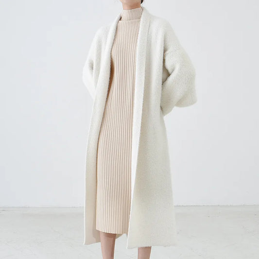 Chic Hooded Midi Cardigan for All Occasions