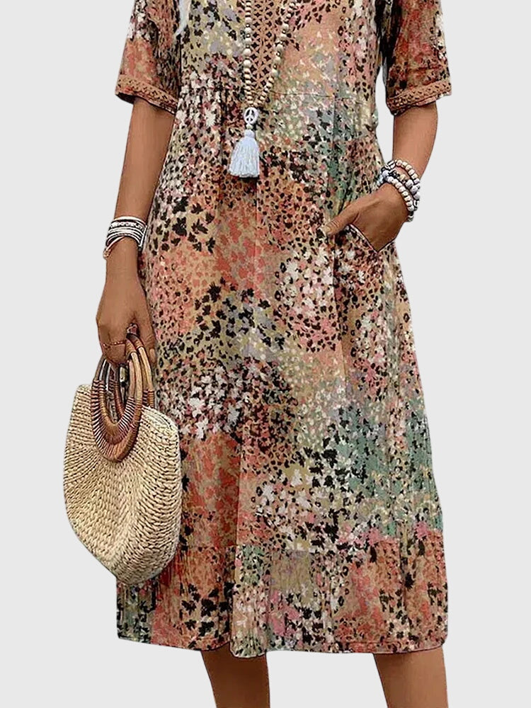 Floral Midi Dress for Special Occasions