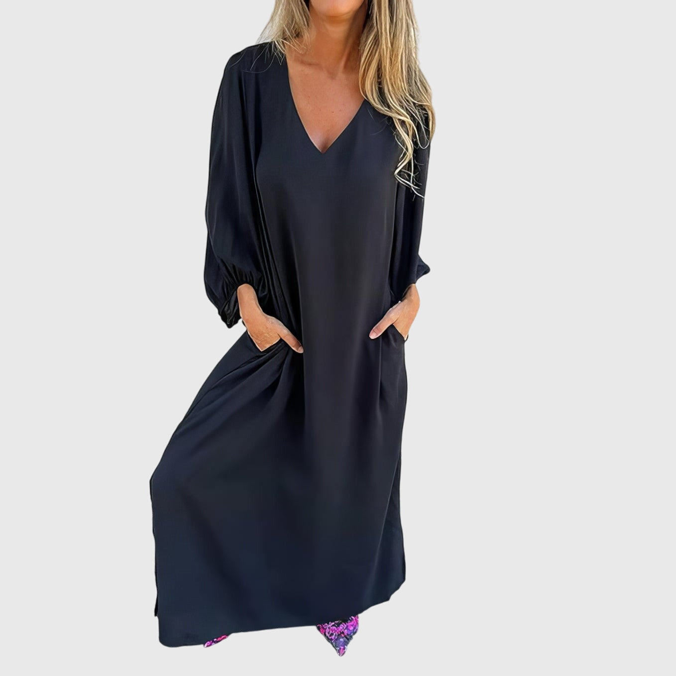 Carol™ - Bohemian Maxi Dress with Pockets for Every Occasion