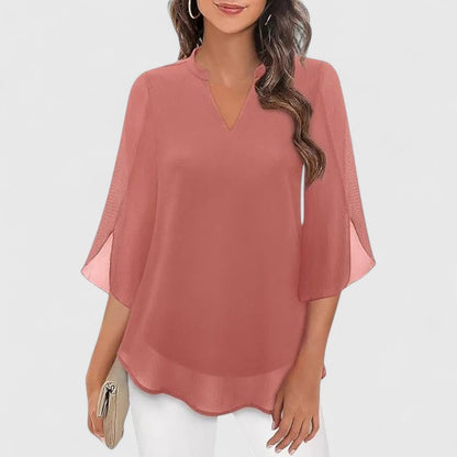 Chic Blouse for Office and Evening Wear