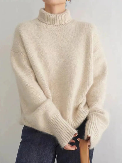 Elizabeth - Cozy Knit Turtleneck for Everyday Wear