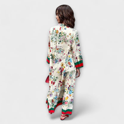 Floral Print Maxi Dress for Special Occasions