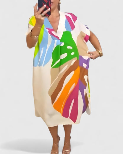 Cymarie | Chic Fabric Dress for Any Occasion