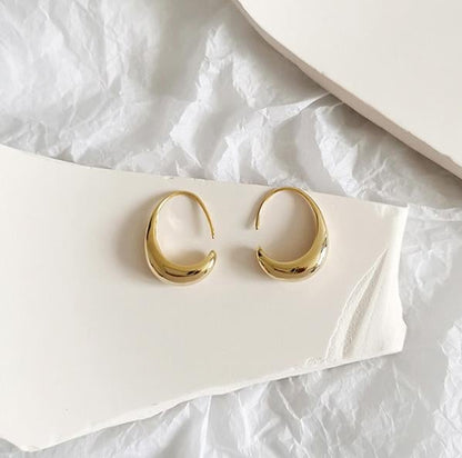 Stylish Golden Earrings
