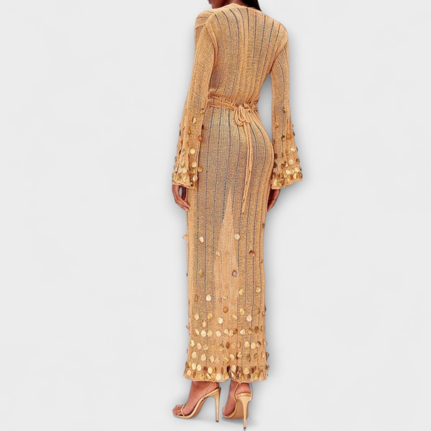 Nova Maxi Signature Dress - Chic Fabric for Any Occasion