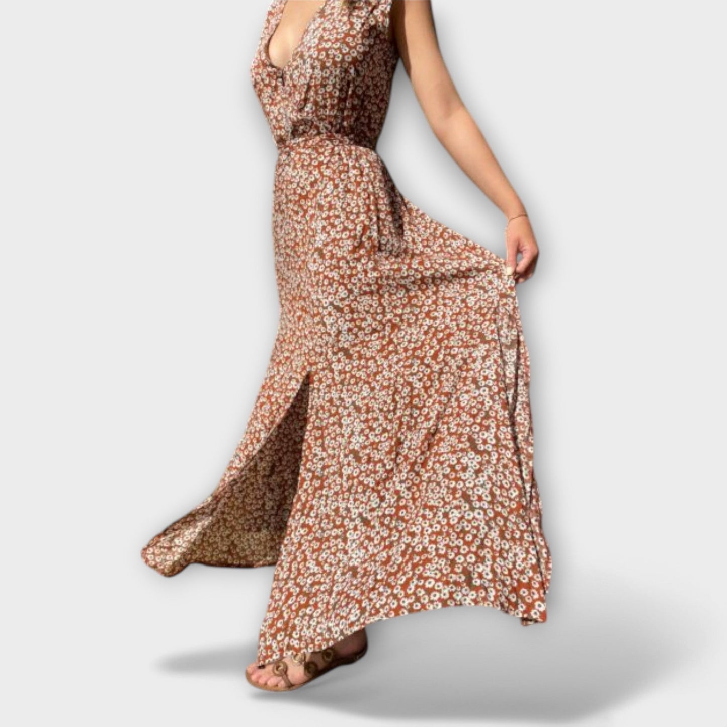 Bohemian Maxi Dress for Festivals and Beach Days