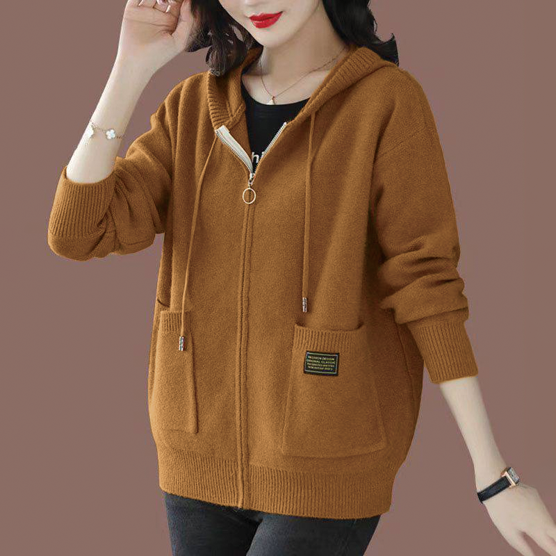 Aria - Cozy Wool Zip-Up Hoodie for Everyday Wear
