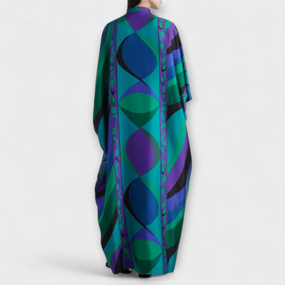 Harper - Colorful Psychedelic Kaftan for Beach & Festival Wear