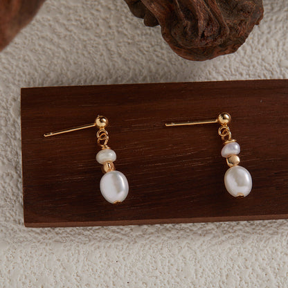 Chic Pearl Drop Earrings