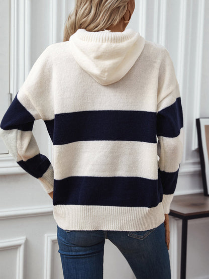 Color-Block Hoodie for Everyday Wear