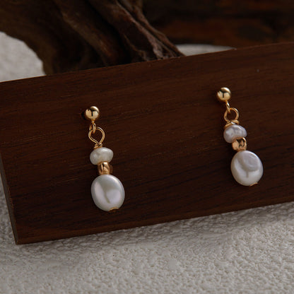 Chic Pearl Drop Earrings