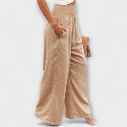 Thearya - Chic Wide-Leg Trousers for Any Occasion