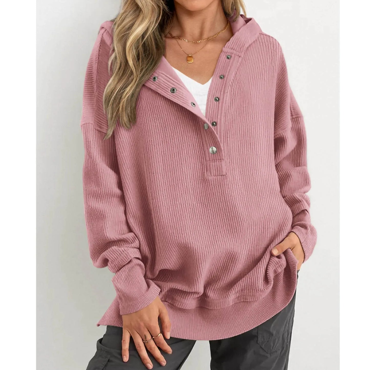 Barbara - Cozy Cotton Hoodie for Everyday Wear