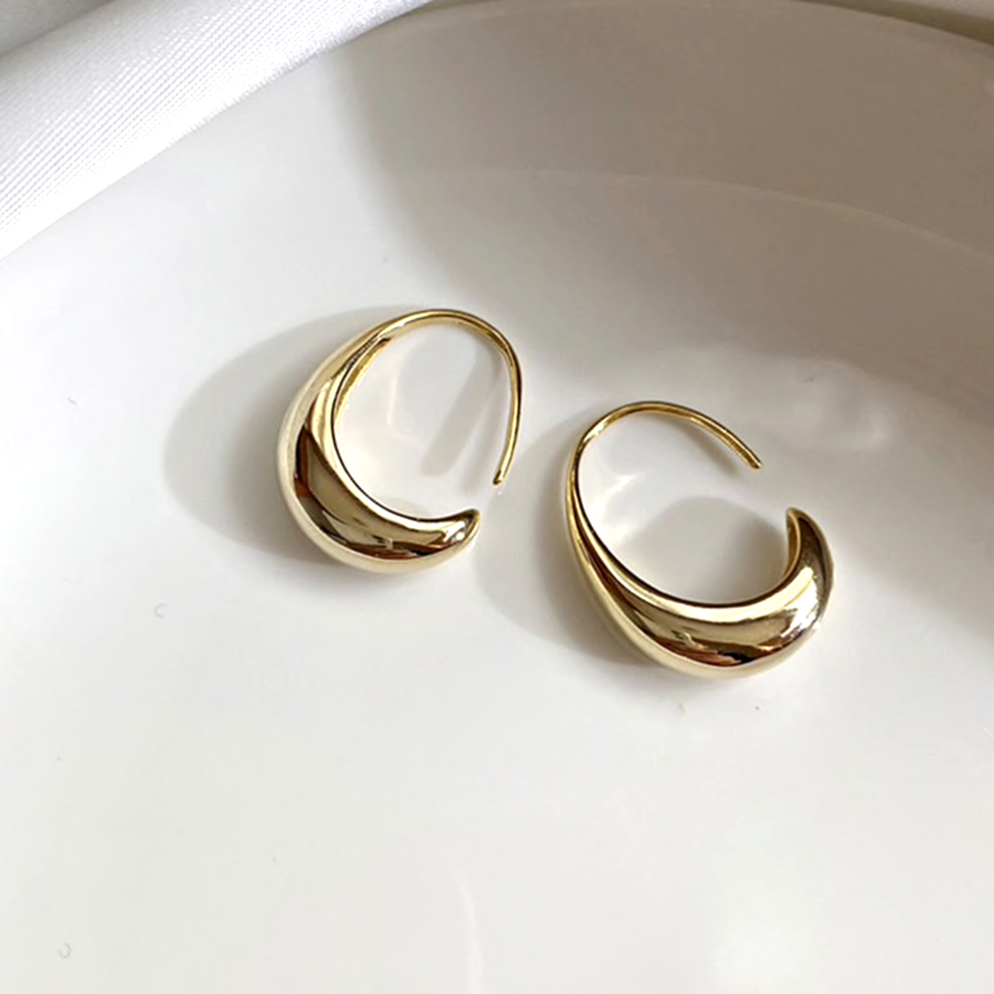 Stylish Golden Earrings