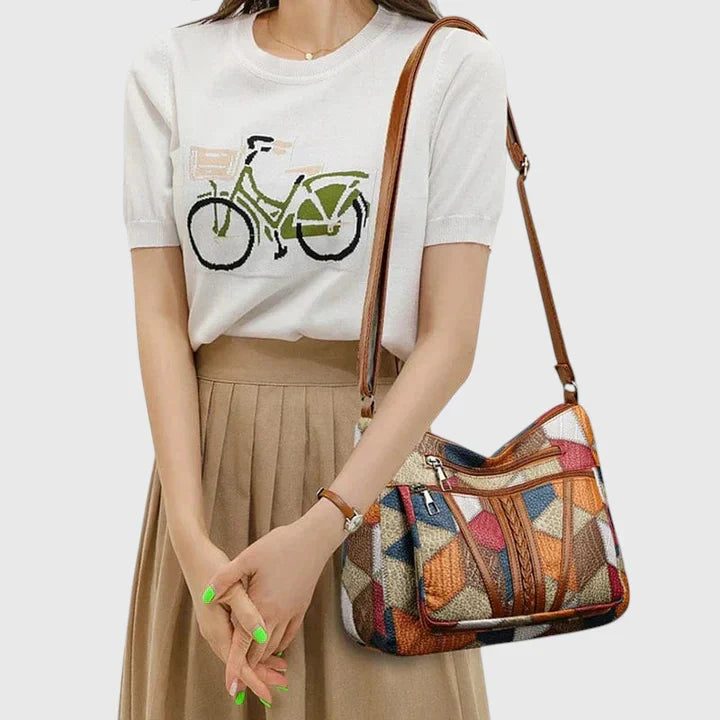 Art-Inspired Handbag for Chic Occasions