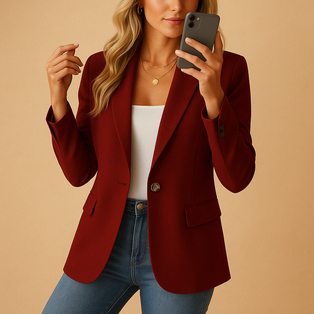 Women’s Stretch Blazer for Office and Evening Wear