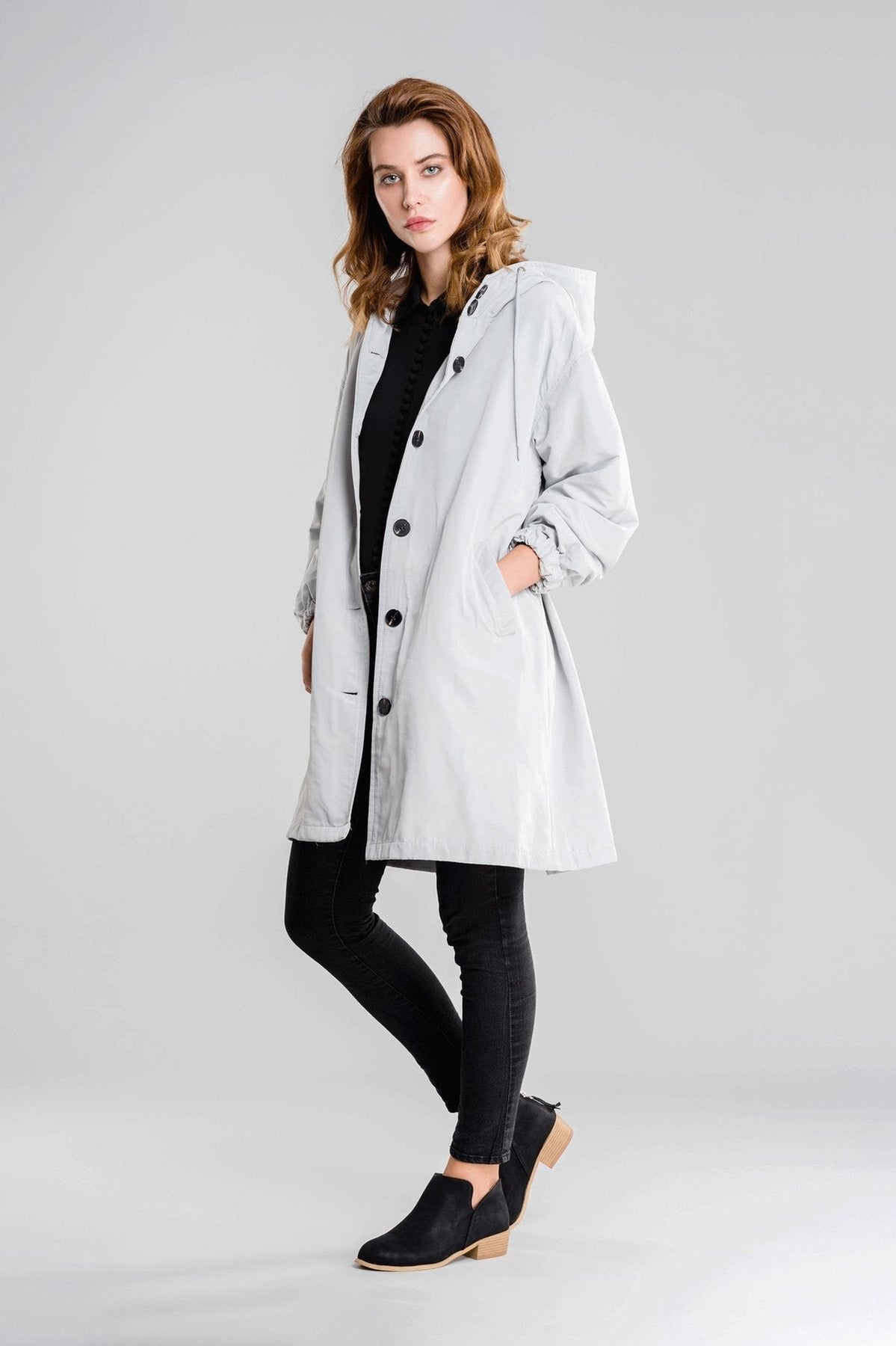 Women’s Hooded Longline Jacket for All Occasions