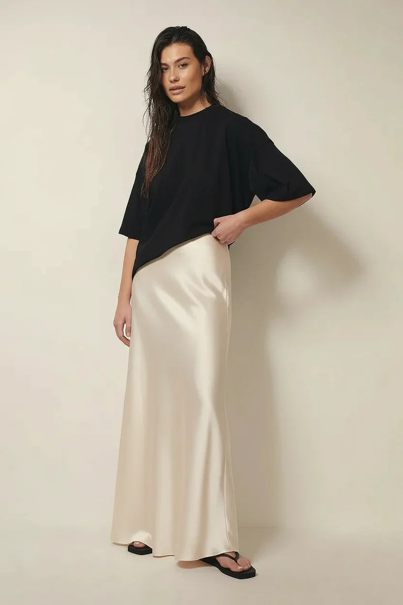 Chic Women's Maxi Skirt for Special Events