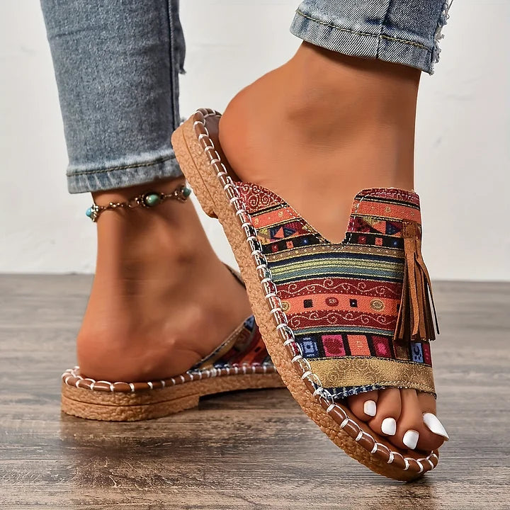 Stylish Woven Open-Toe Sandals for Women