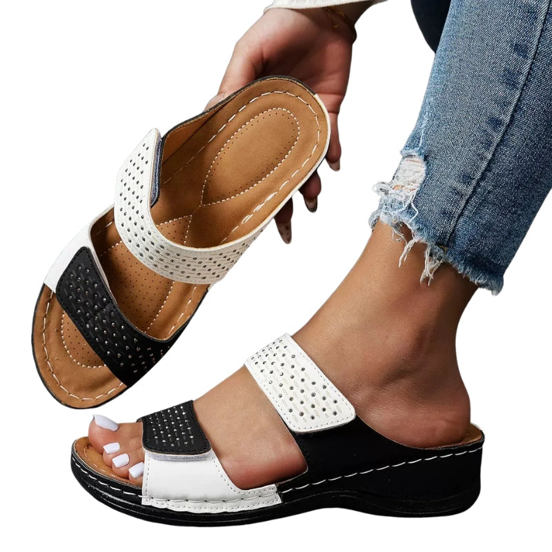Chic Studded Strap Platform Sandals for Any Occasion
