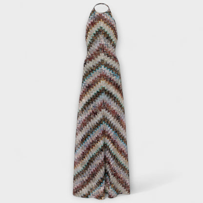 Reese Jodie Knit Dress – Vibrant Herringbone Style for Any Occasion