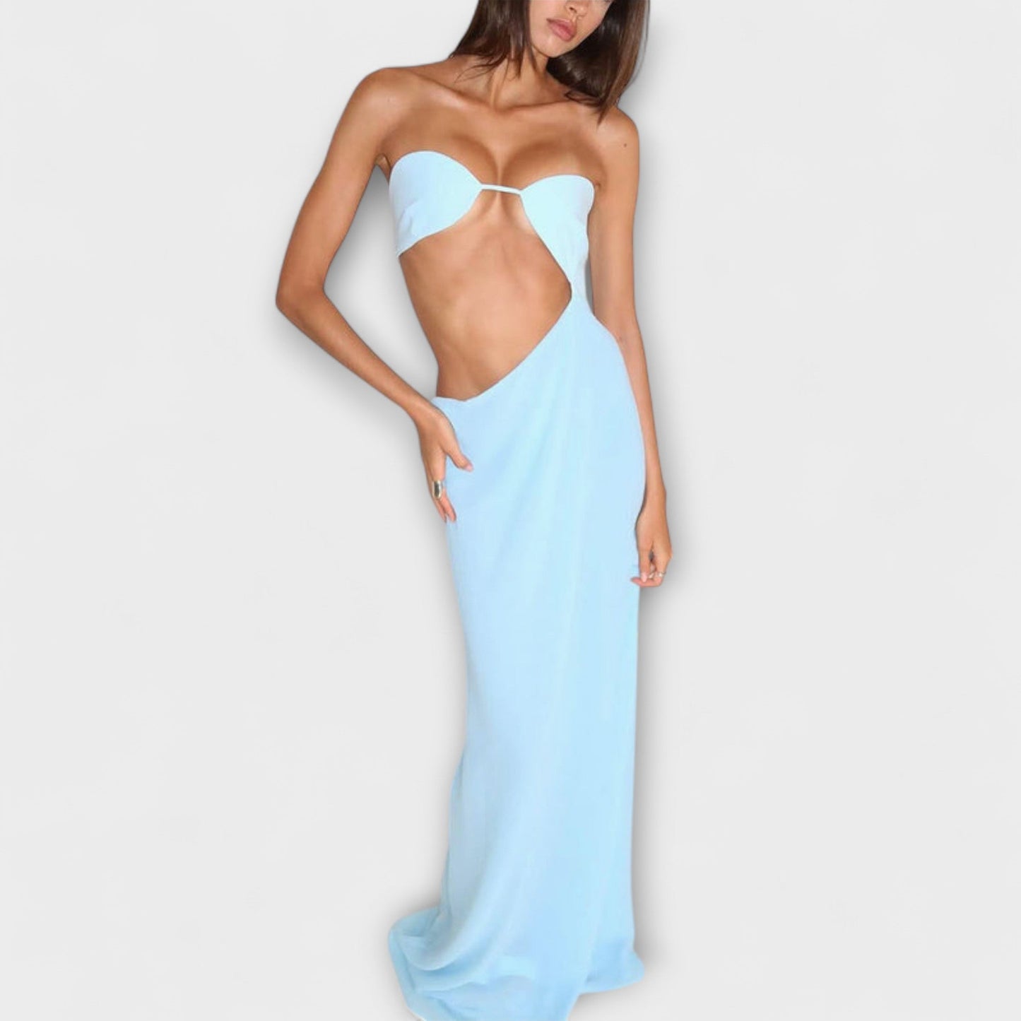 Isabella - Alluring Backless Evening Gown for Special Occasions