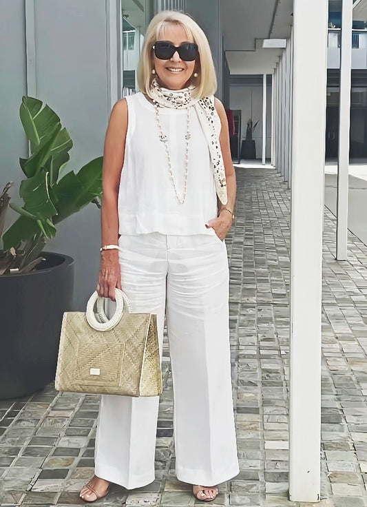 Seabrook Coastal Elegance Ensemble for Chic Outings