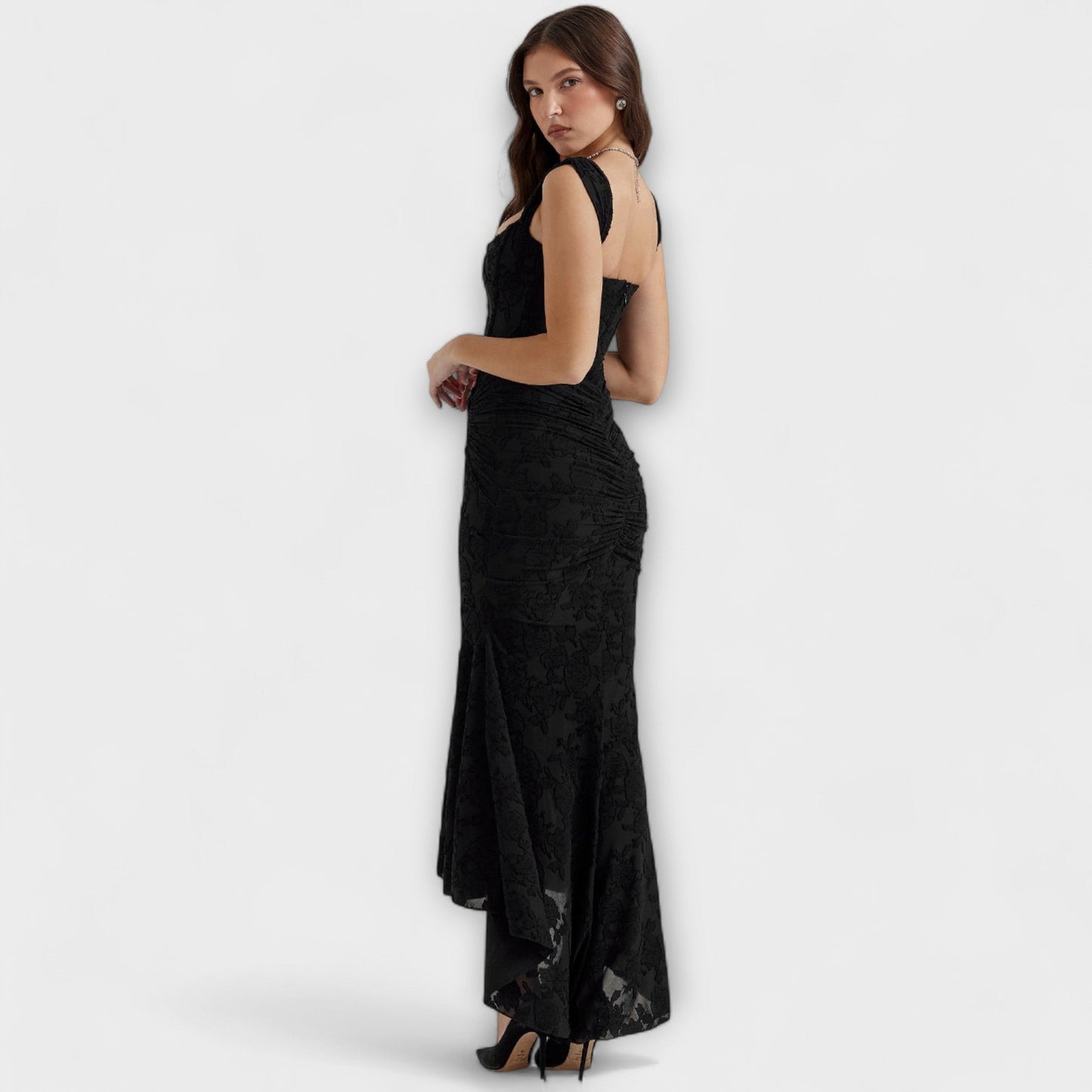 Renske - Chic Corset Long Dress for Events