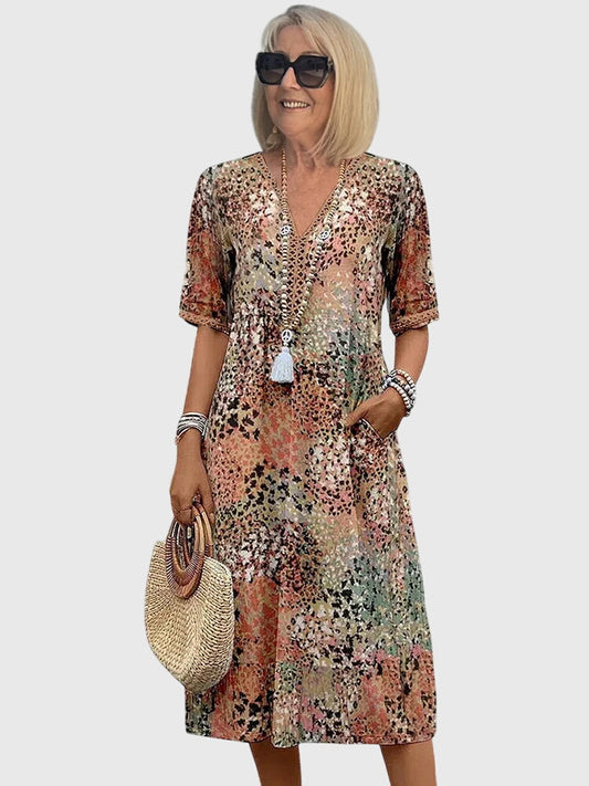 Floral Midi Dress for Special Occasions