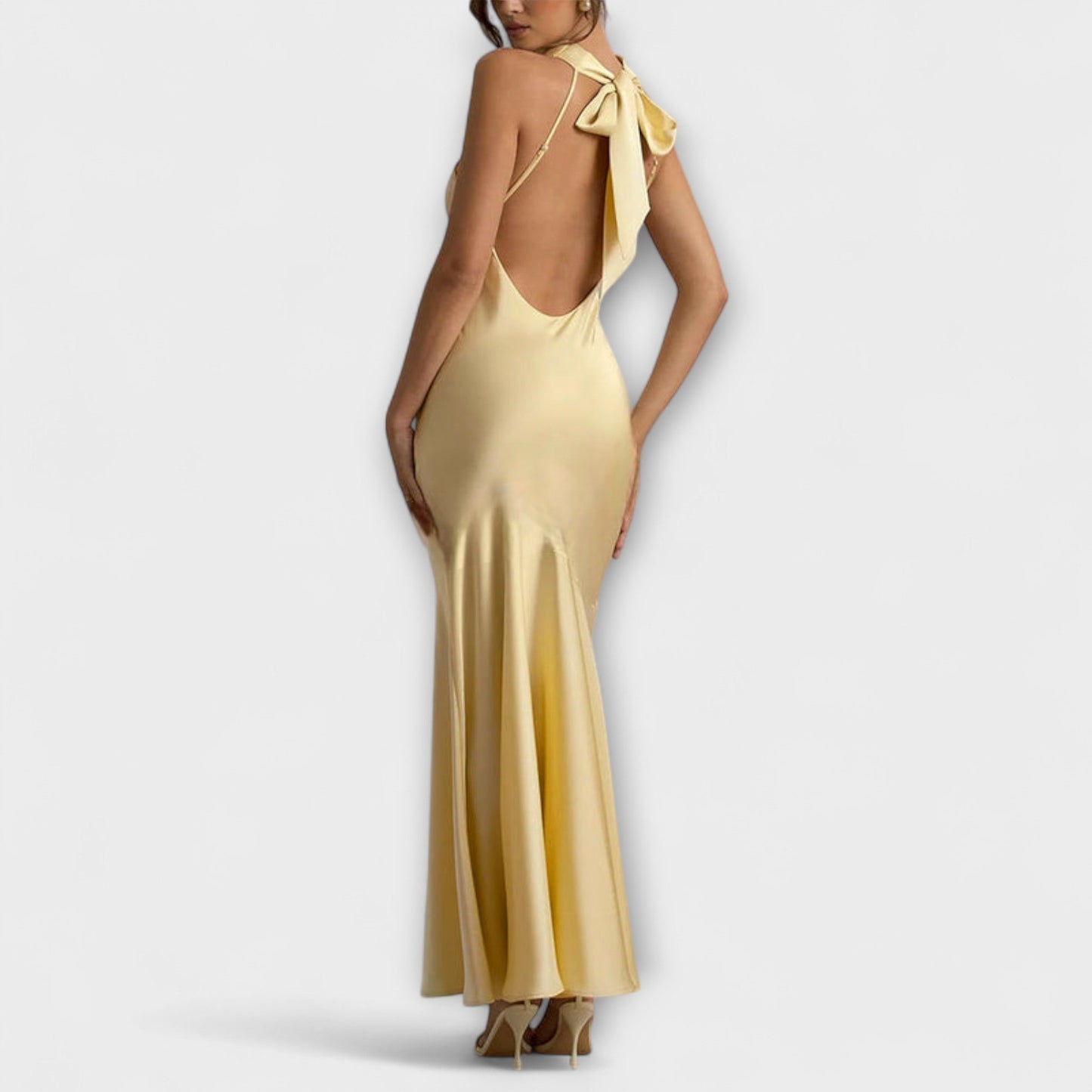 Satin Maxi Dress for Special Occasions