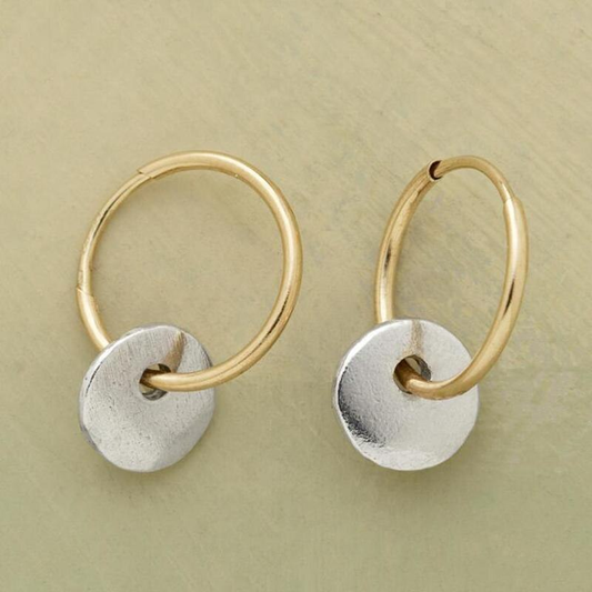 Handcrafted Silver-Plated Earrings